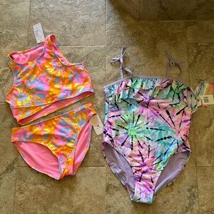 NWT 2 angel beach bathing suits